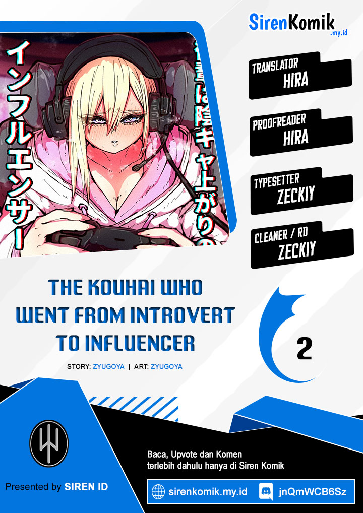 Kouhai wa Inkya Agari no Influencer Ch. 2 第1页