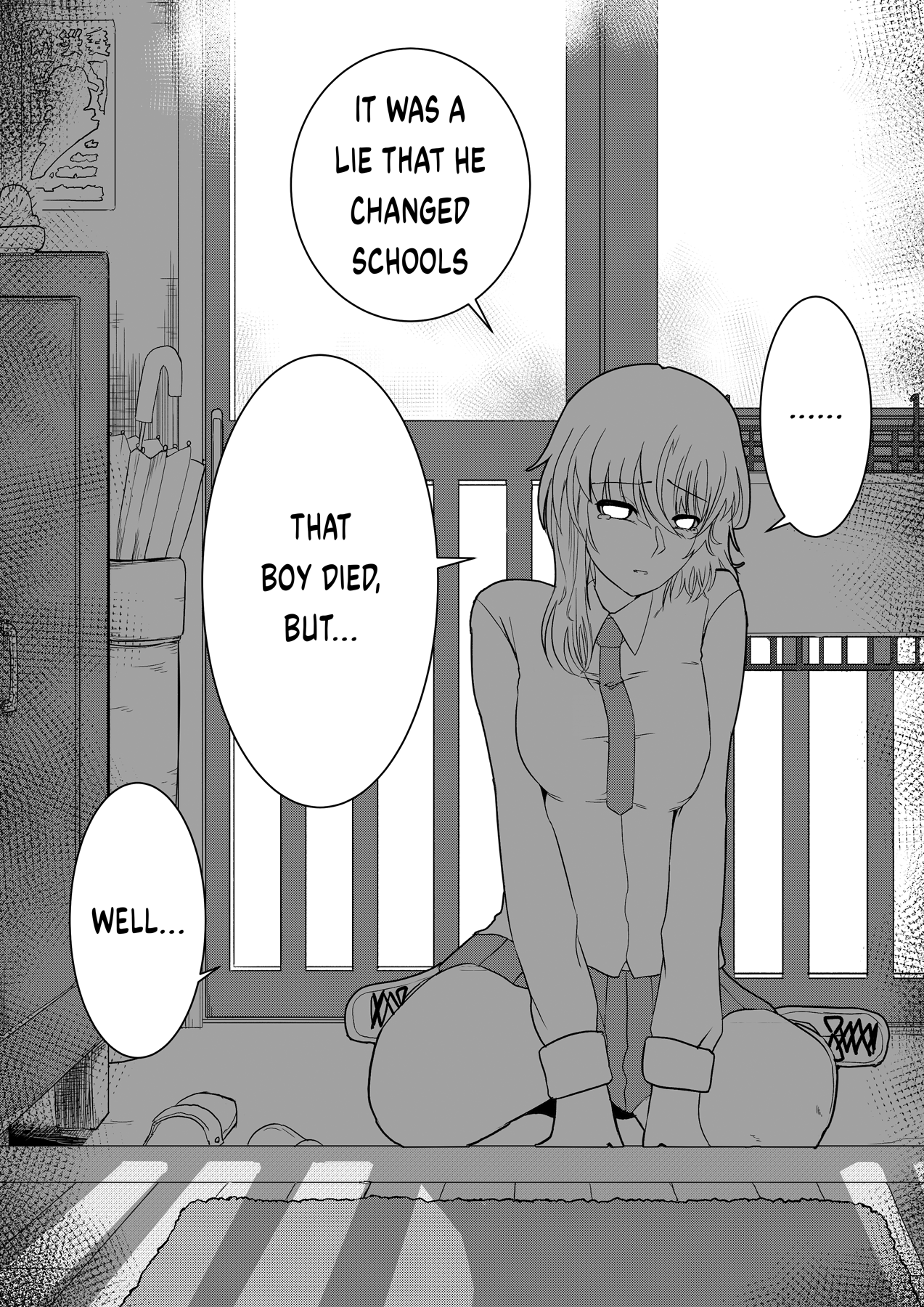 Short Horror Stories A beautiful stranger was at my door 第12页