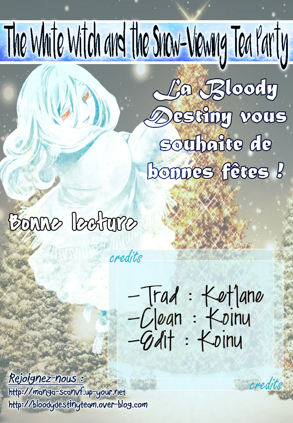 The White Witch and the Snow-Viewing Tea Party Oneshot 第21页