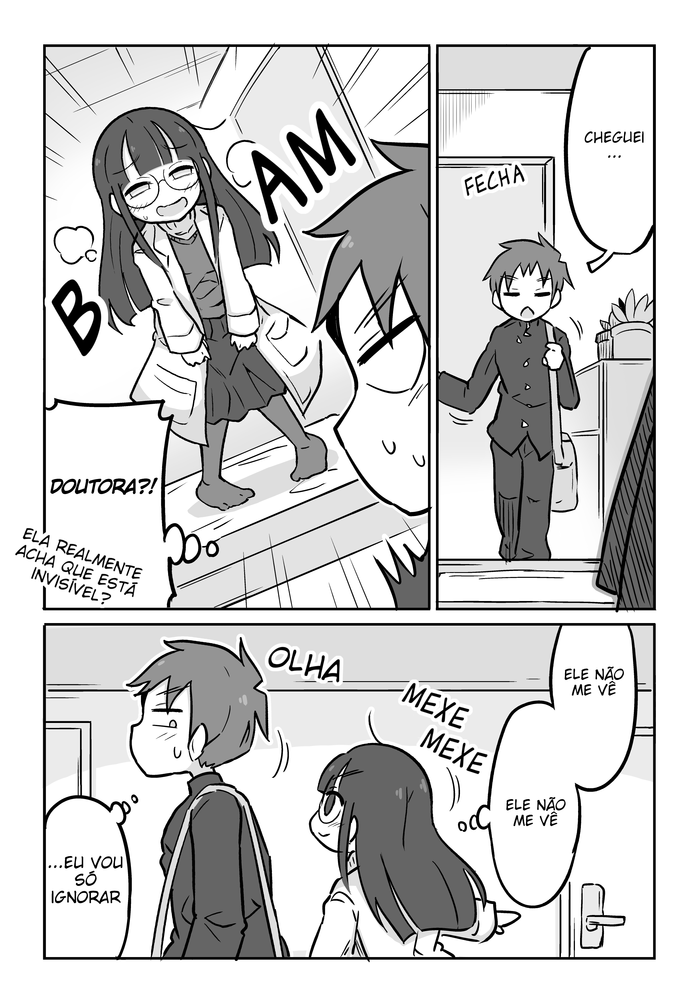 Kagakubu Girl A garota do clube de ciências que quer ser invisível 第3页