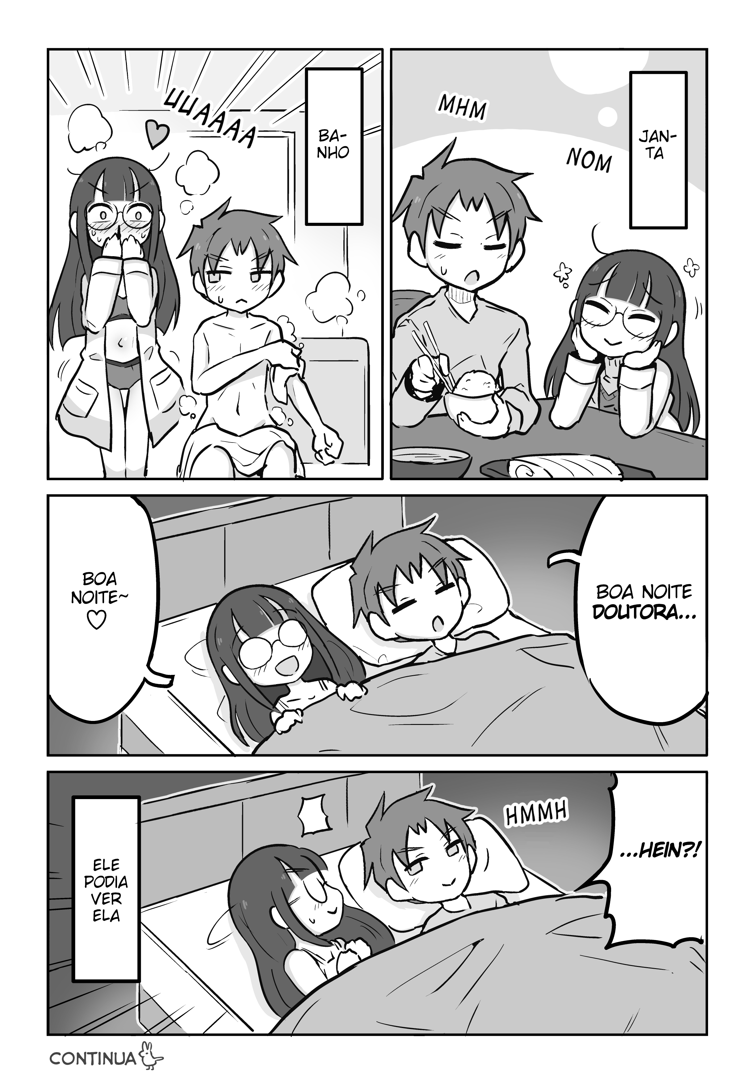 Kagakubu Girl A garota do clube de ciências que quer ser invisível 第4页