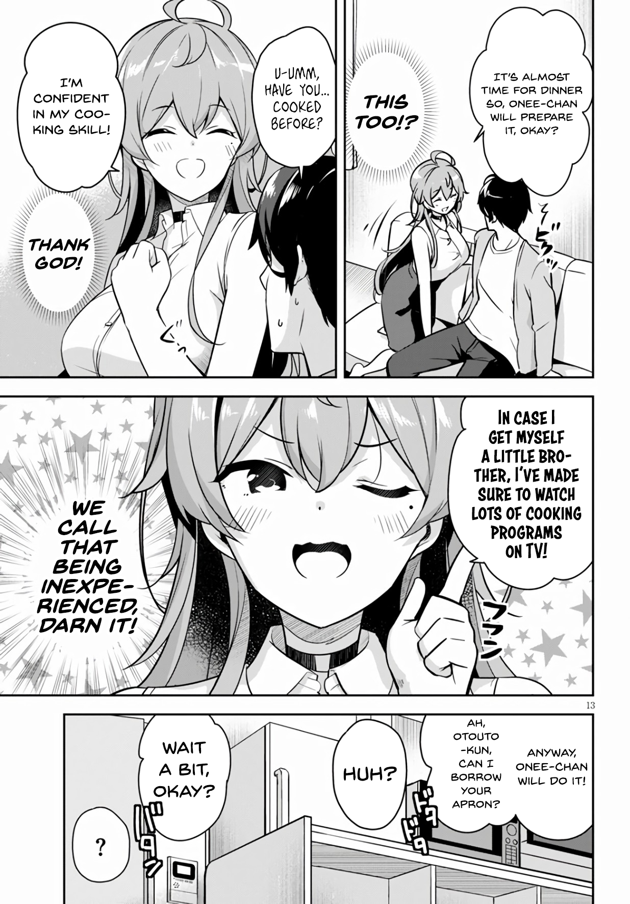 Kyuni Anega Dekimashite! Suddenly We Started Living Together 第14页