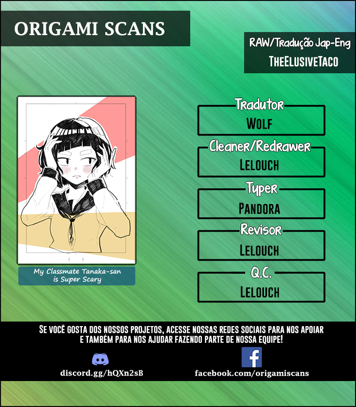 Classmate no Tanaka-san wa Sugoku Kowai (Webcomic) Ch. 3 第1页