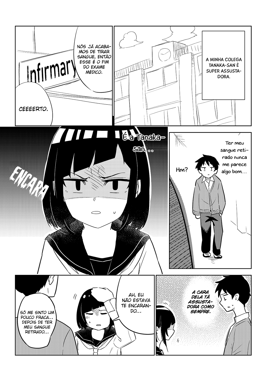 Classmate no Tanaka-san wa Sugoku Kowai (Webcomic) Ch. 3 第3页