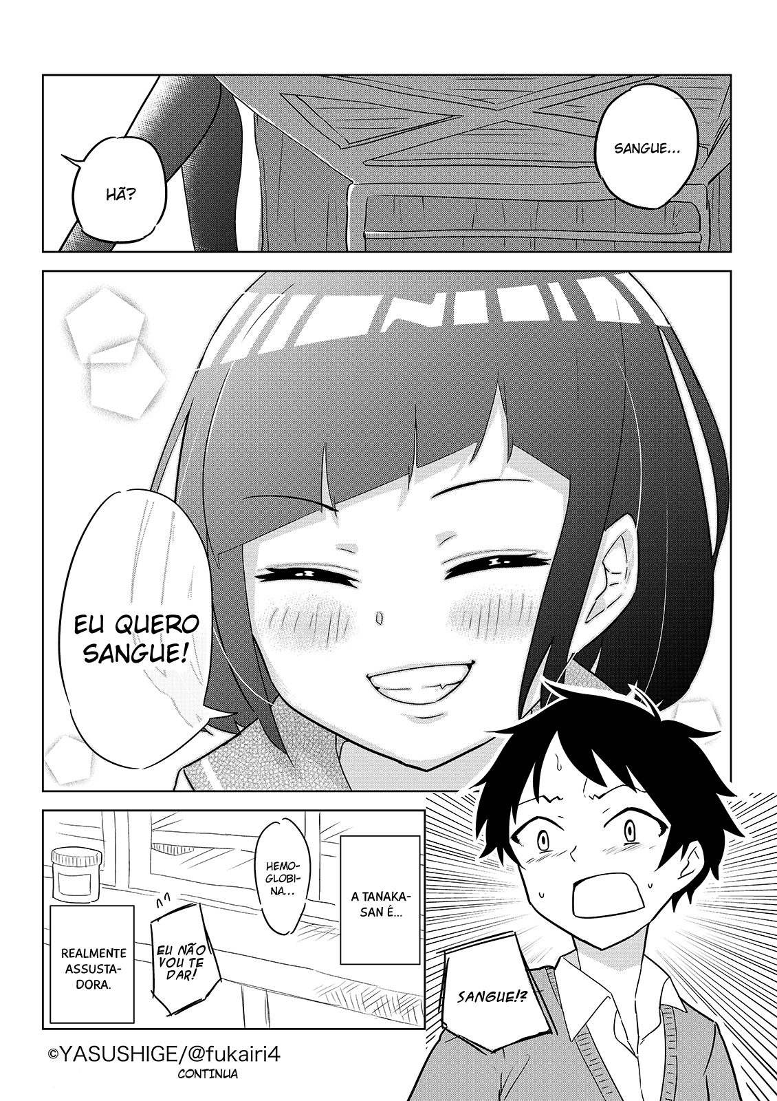 Classmate no Tanaka-san wa Sugoku Kowai (Webcomic) Ch. 3 第6页