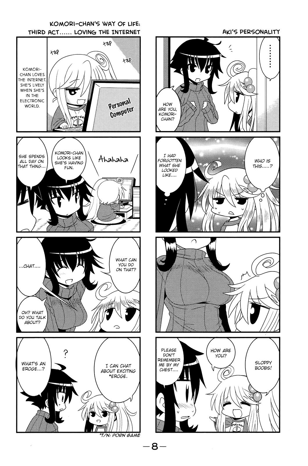 Komori-chan wa Yaruki o Dase 第8页
