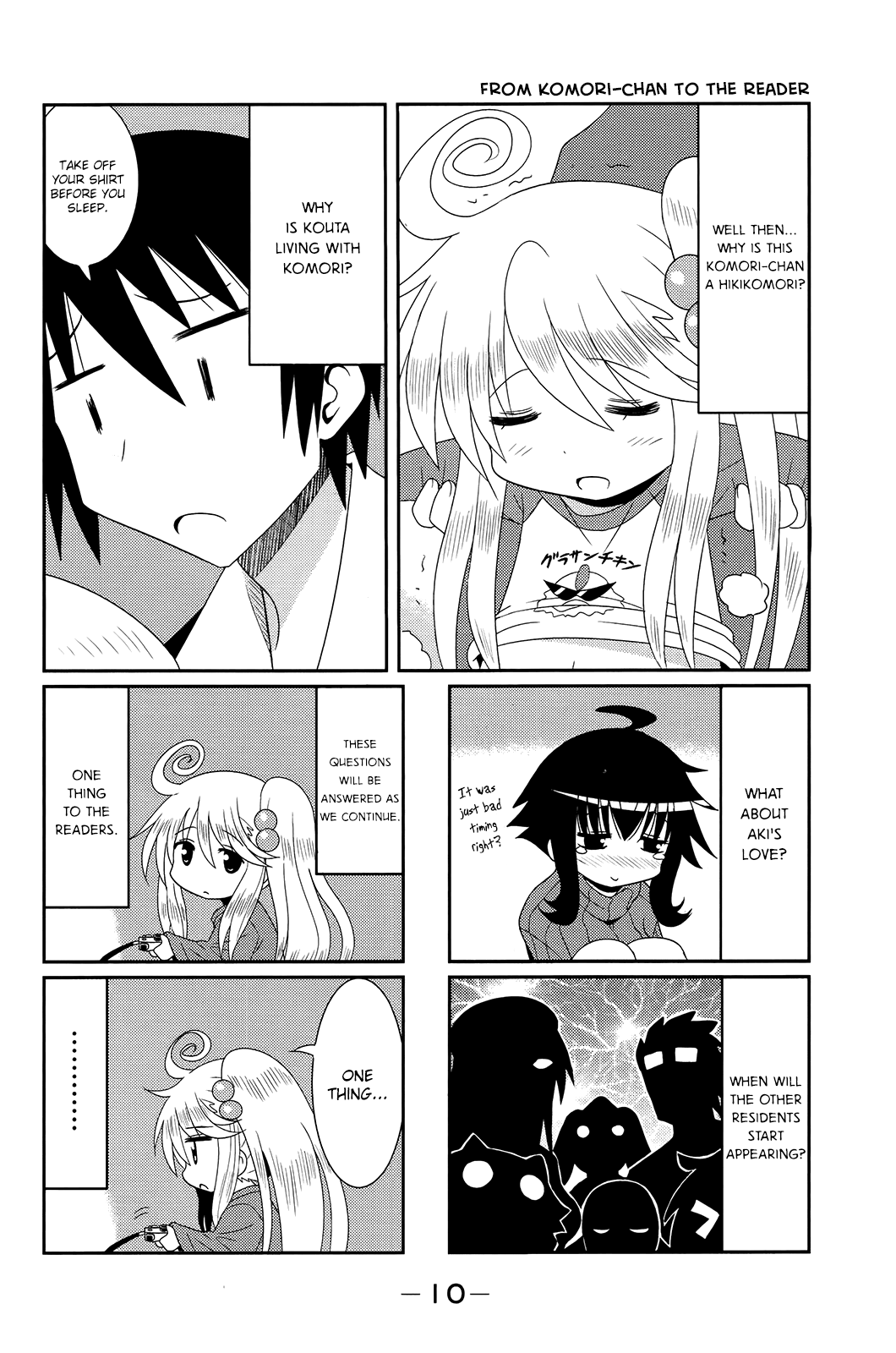 Komori-chan wa Yaruki o Dase Vol. 1 Ch. 0 第10页