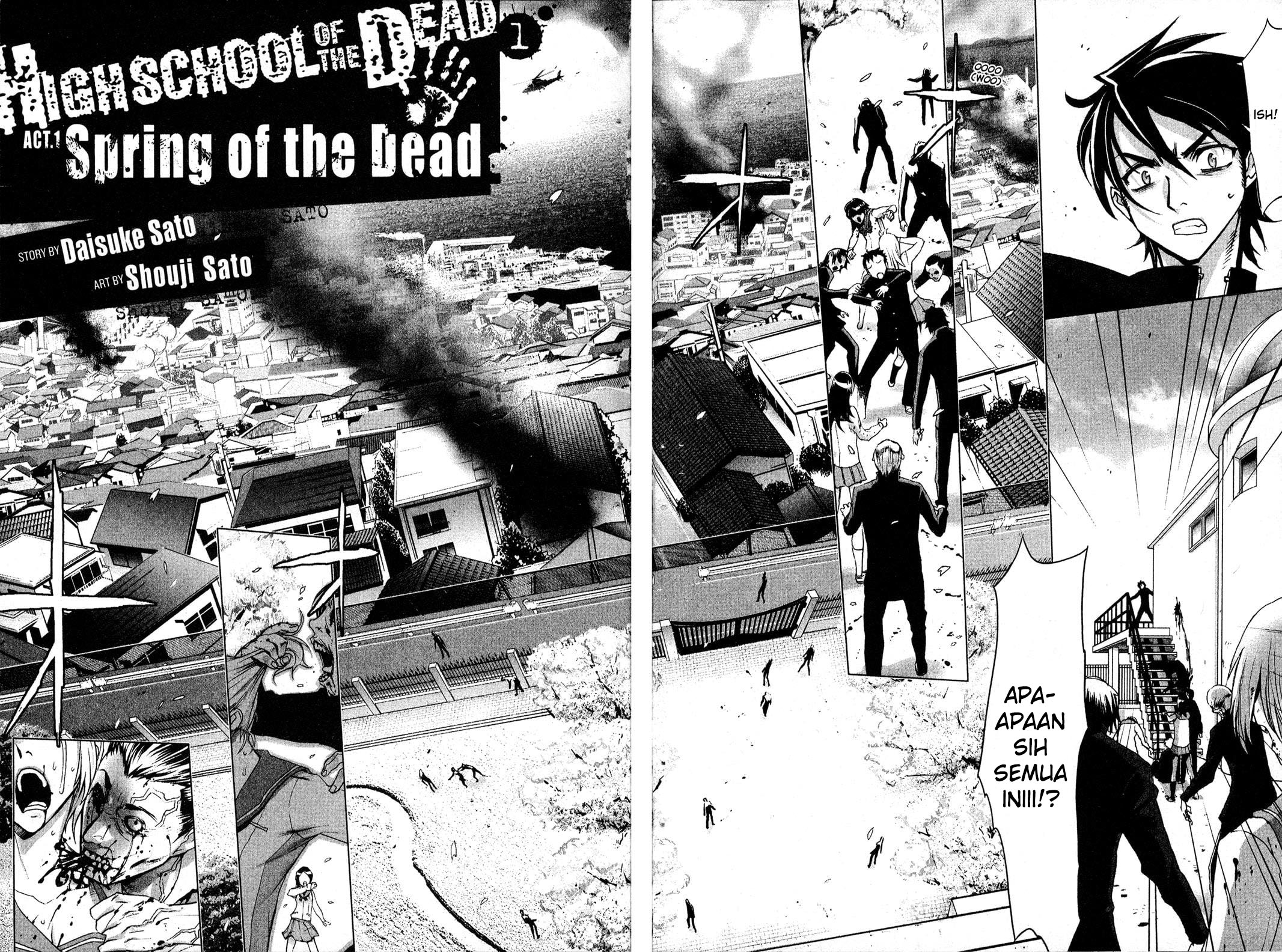 Highschool of the Dead Prolog - Spring of the Dead 第9页