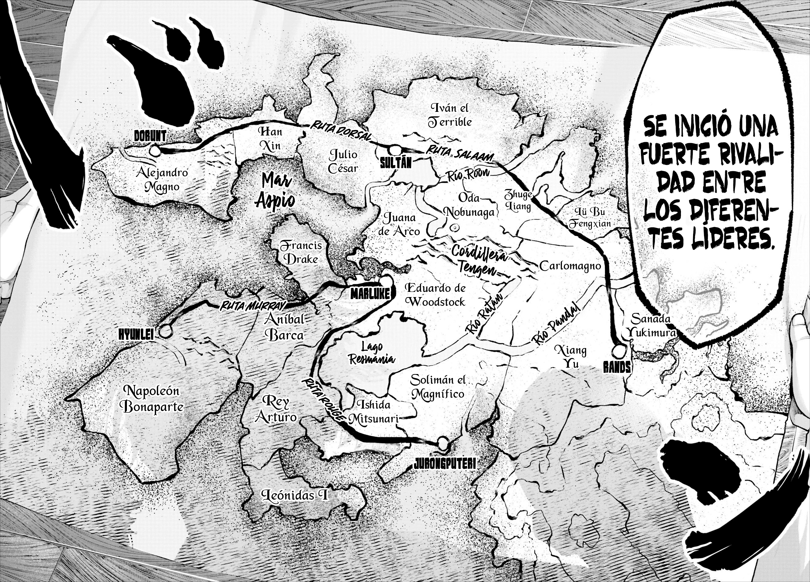 Tengen Eiyuu Taisen Guerra de líderes 第66页