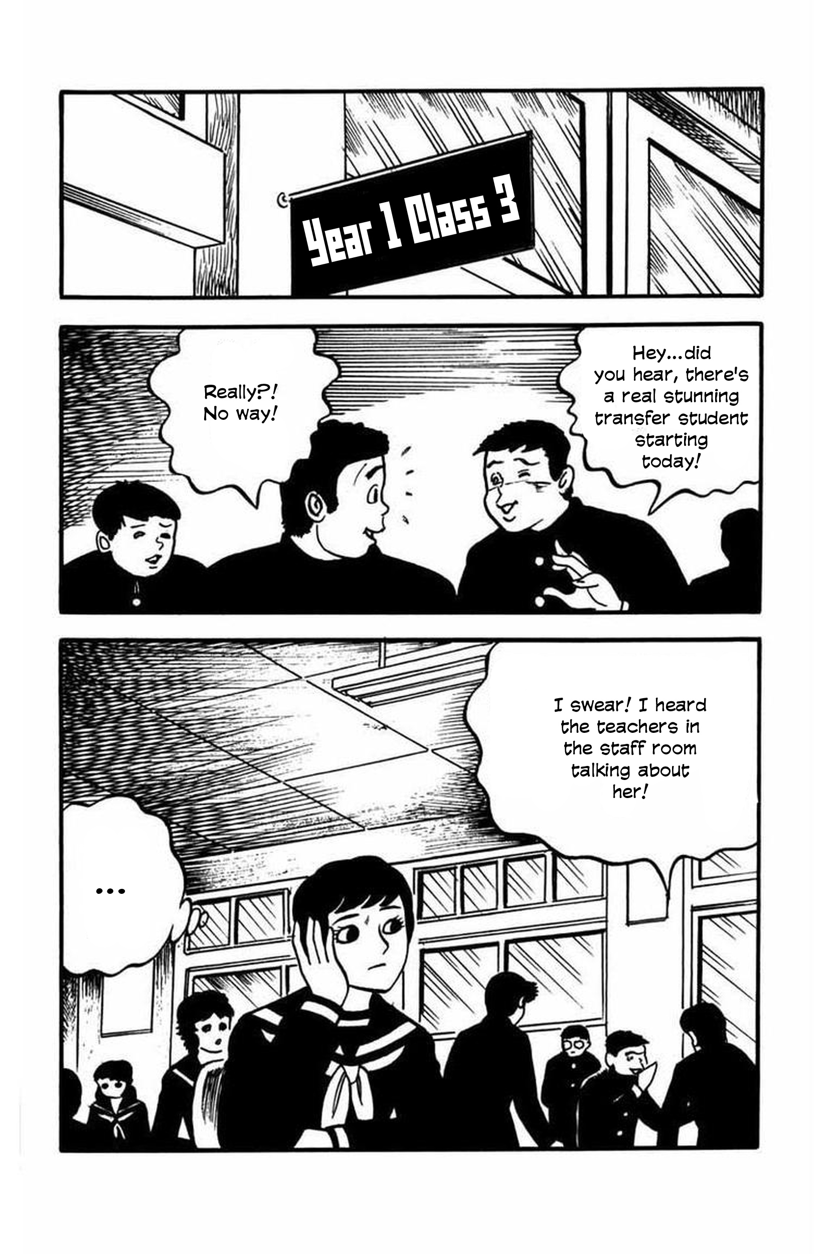 Shiryo no Kazoe Uta The Beautiful Transfer Student 第3页