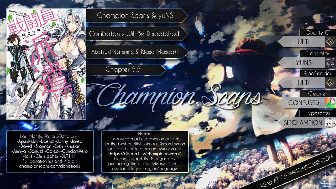 Sentouin, Hakenshimasu! Vol. 1 Ch. 5.5 第4页