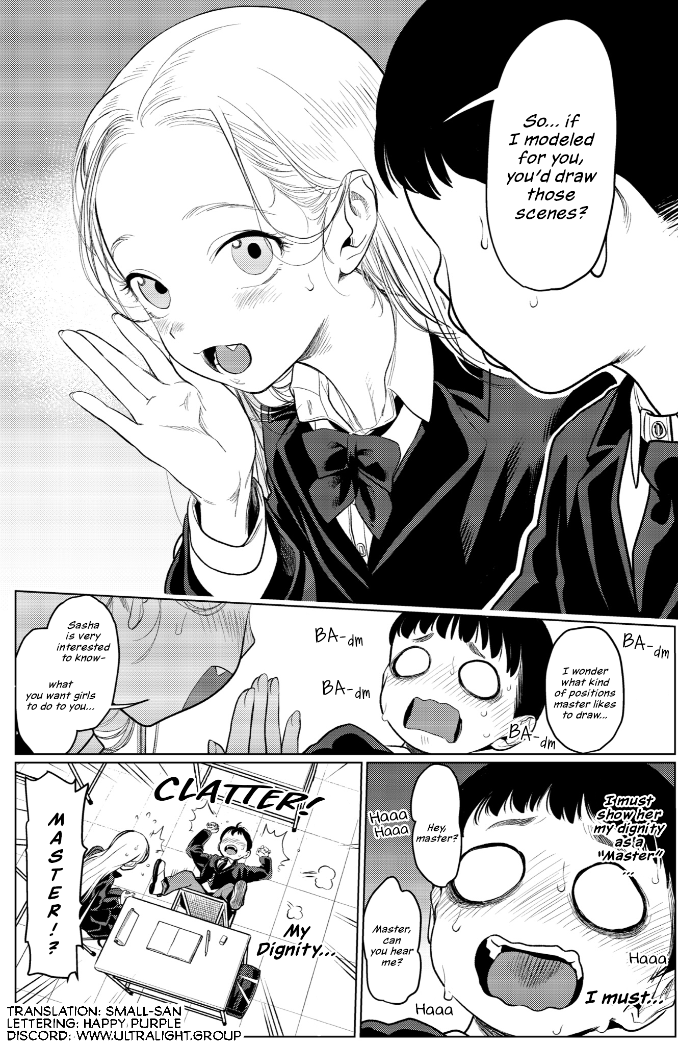 JC Sasha-chan to Classmate Otaku-kun (Redraw) Ch. 3 第4页