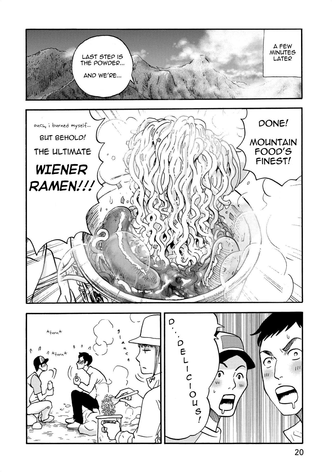 Yama to Shokuyoku to Watashi Coveted Wiener Ramen 第8页