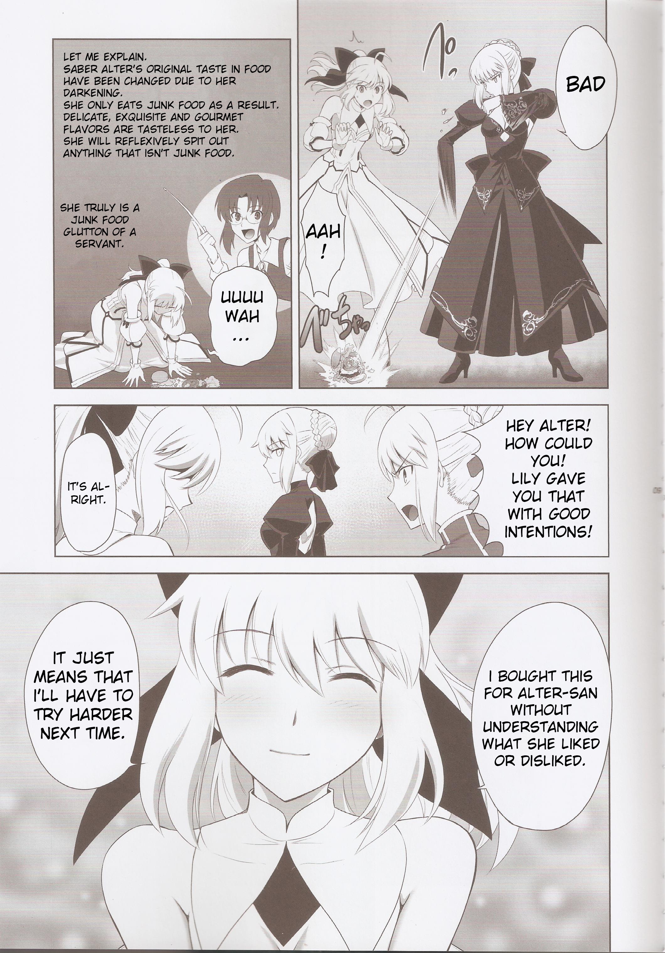 Fate/Grand Order - T*Moon Complex GO (Doujinshi) Ch. 4 第8页