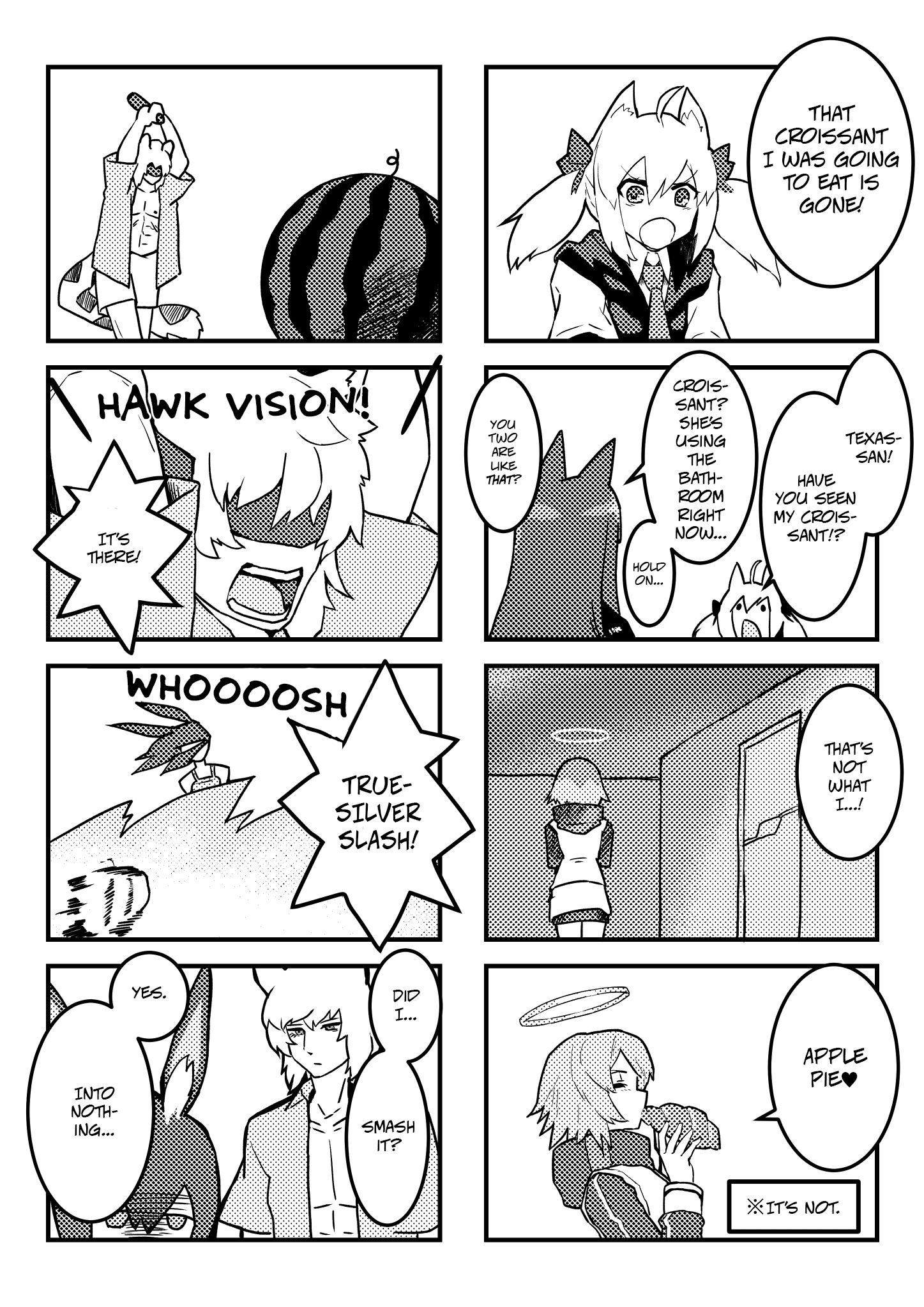 Whimsical Arknights 4koma Theater 第2页