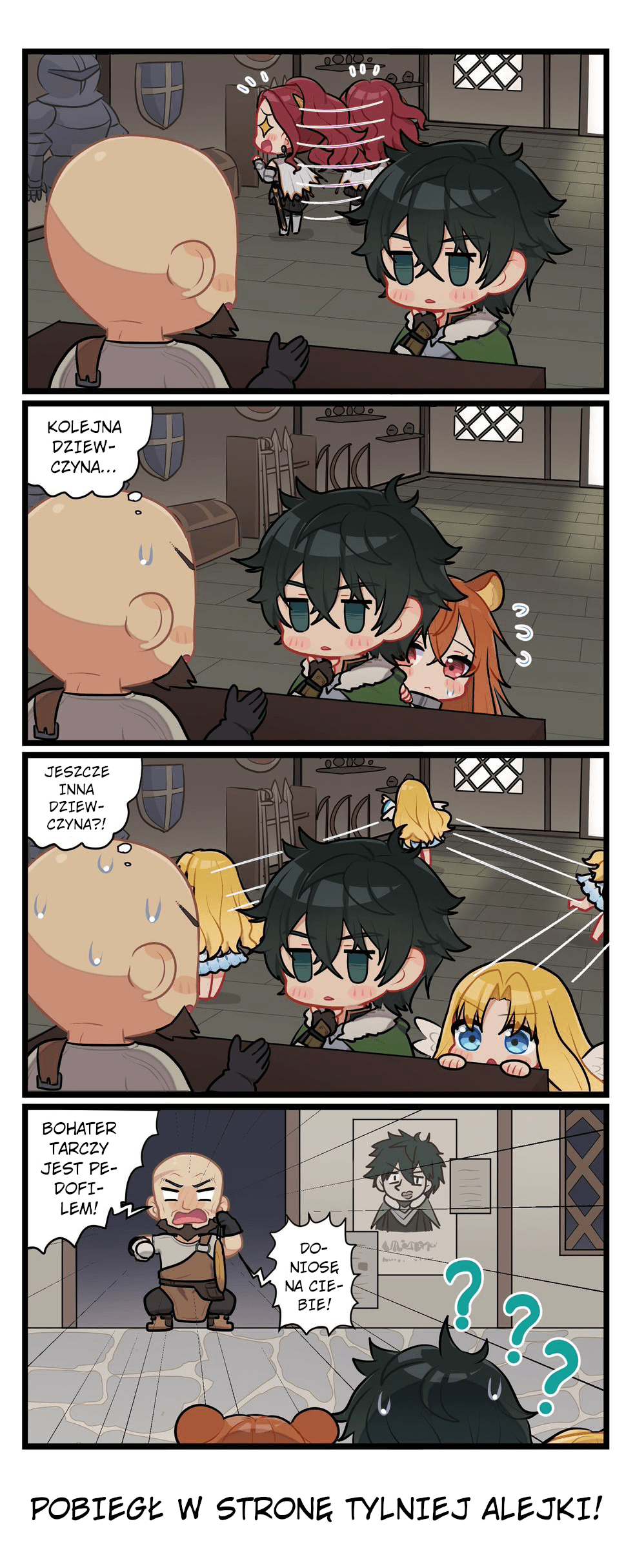 Tate no Yuusha No Nariagari - Mobile Game Short Comics 第8页
