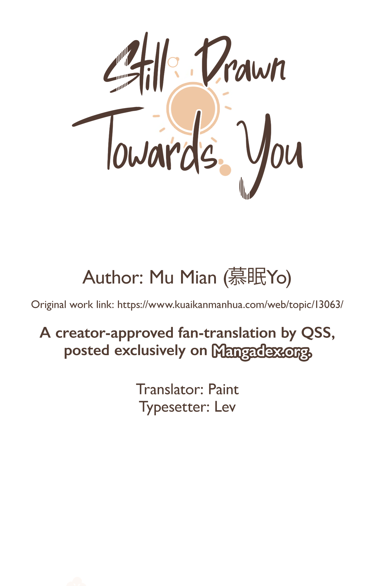 Still Drawn Towards You (Pre-Serialization) Extra 第2页