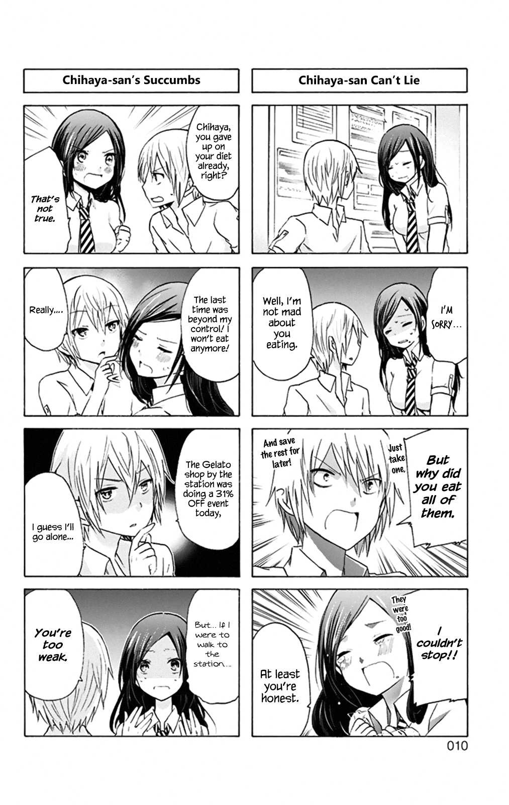 Chihaya-san wa Sono Mama de Ii Should I lose weight? 第11页