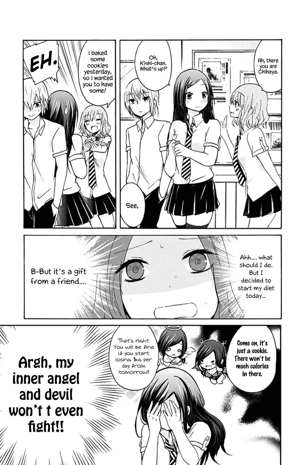Chihaya-san wa Sono Mama de Ii Should I lose weight? 第10页