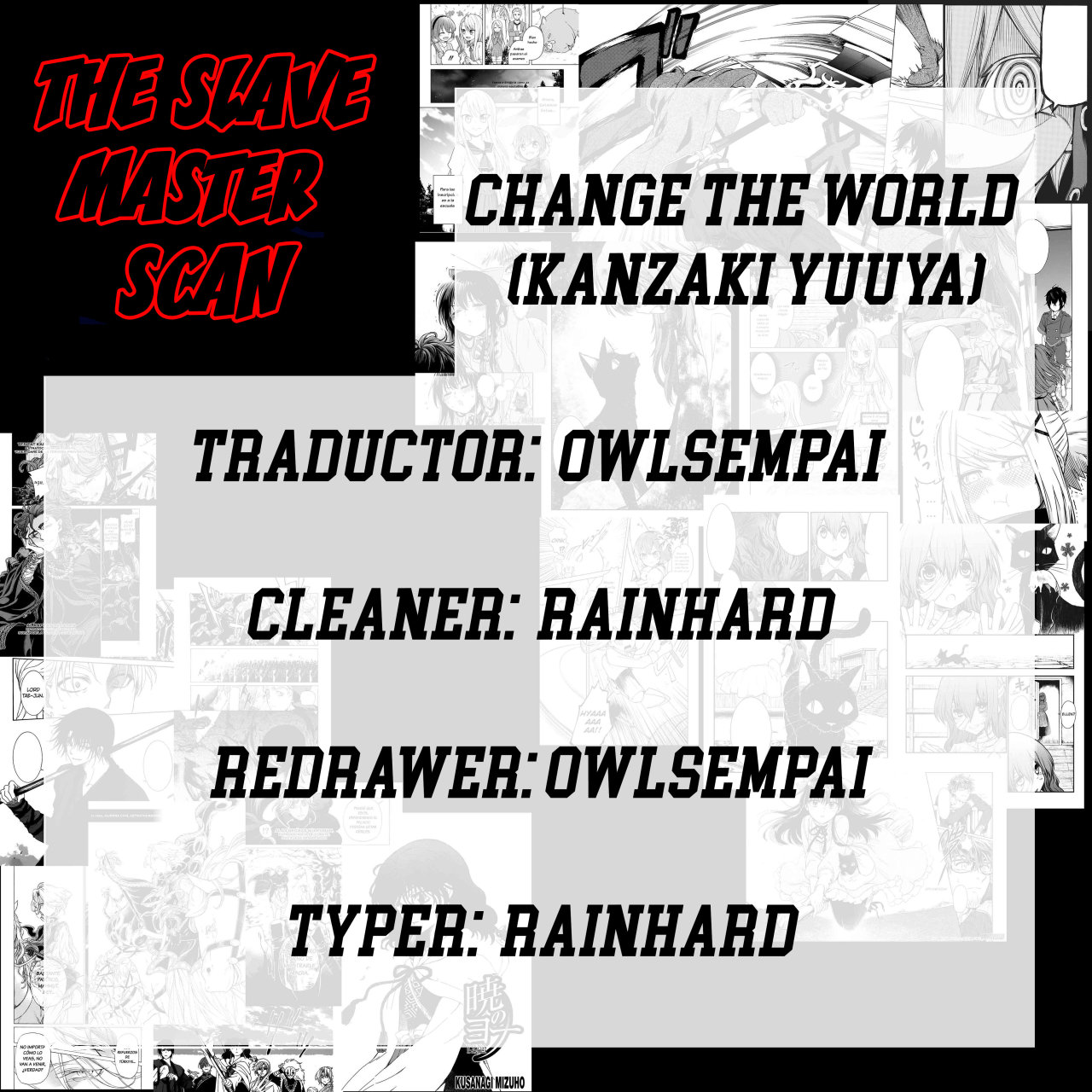 Change the World Saitō Yuichi y Mitsumune Sakutarō 第1页