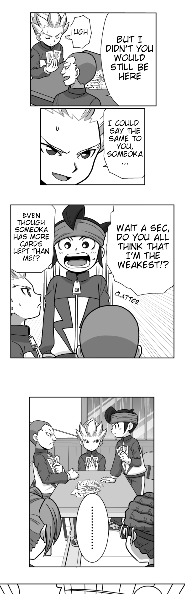 HonoSuto!: Gouenji no Hitorigoto Old Maid and Gouenji 第5页