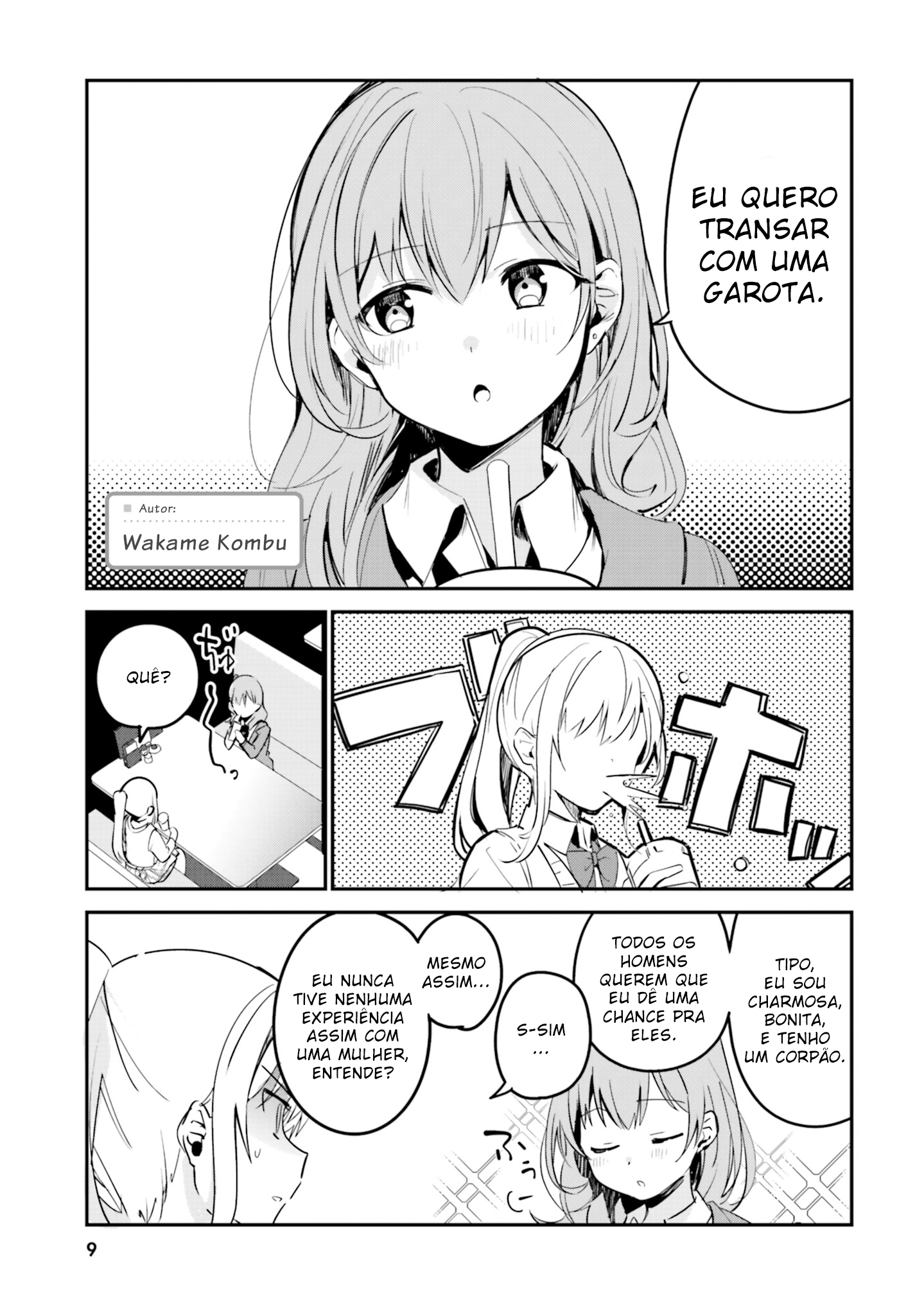 Yuri-Drill Eu Quero Transar Com Uma Garota (Konbu Wakame) 第1页