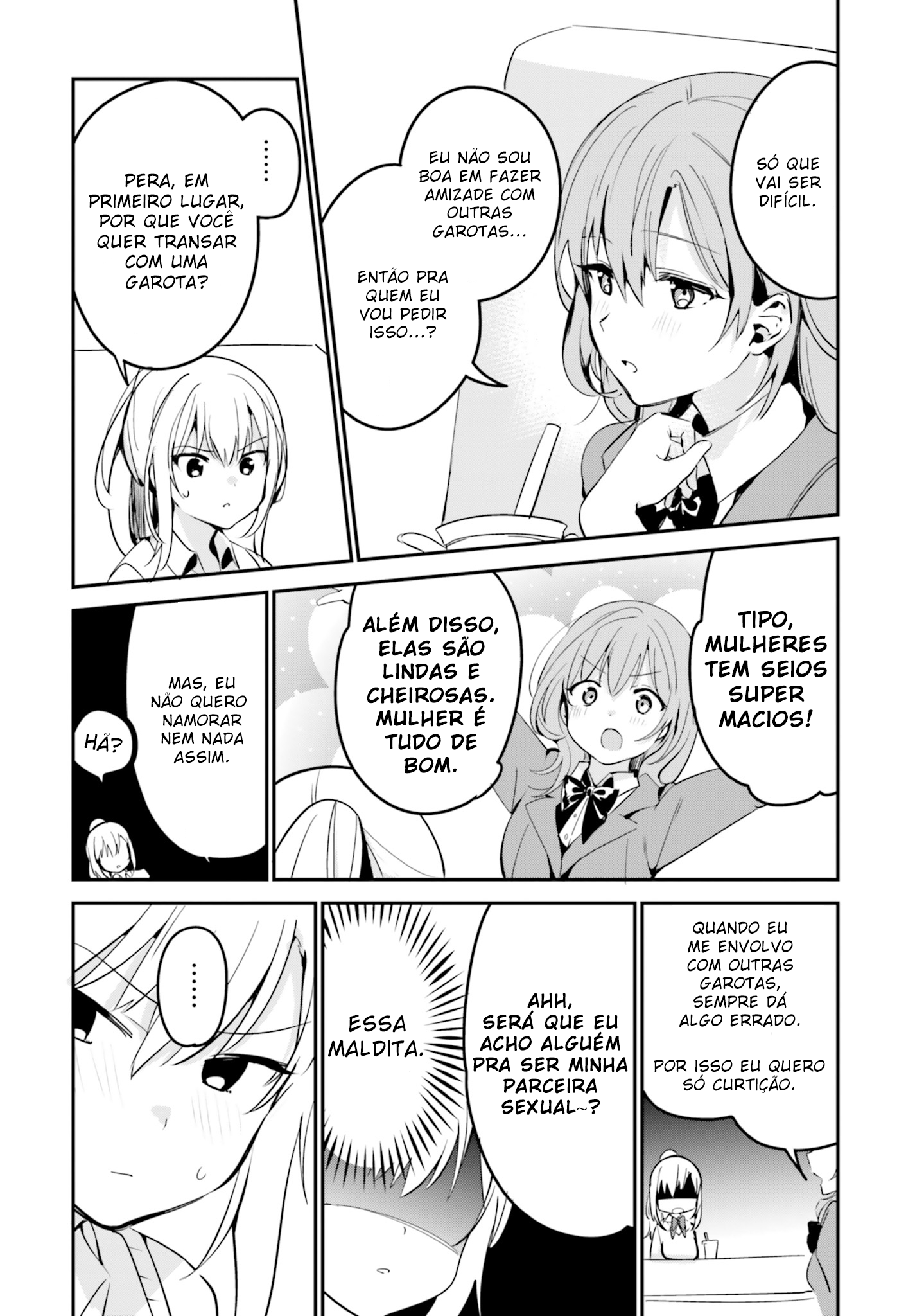 Yuri-Drill Eu Quero Transar Com Uma Garota (Konbu Wakame) 第2页