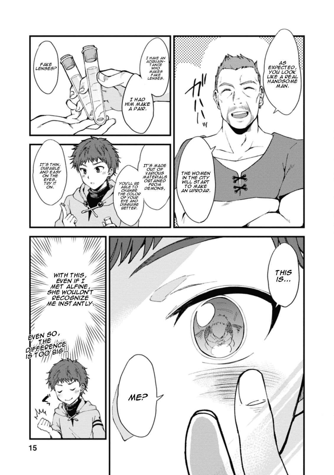 Kensei no Osananajimi ga Power Hara de Ore ni Tsuraku Ataru node, Zetsuen Shite Henkyou de Makenshi to shite Denaosu Koto ni shita. Vol. 1 Ch. 1 第14页
