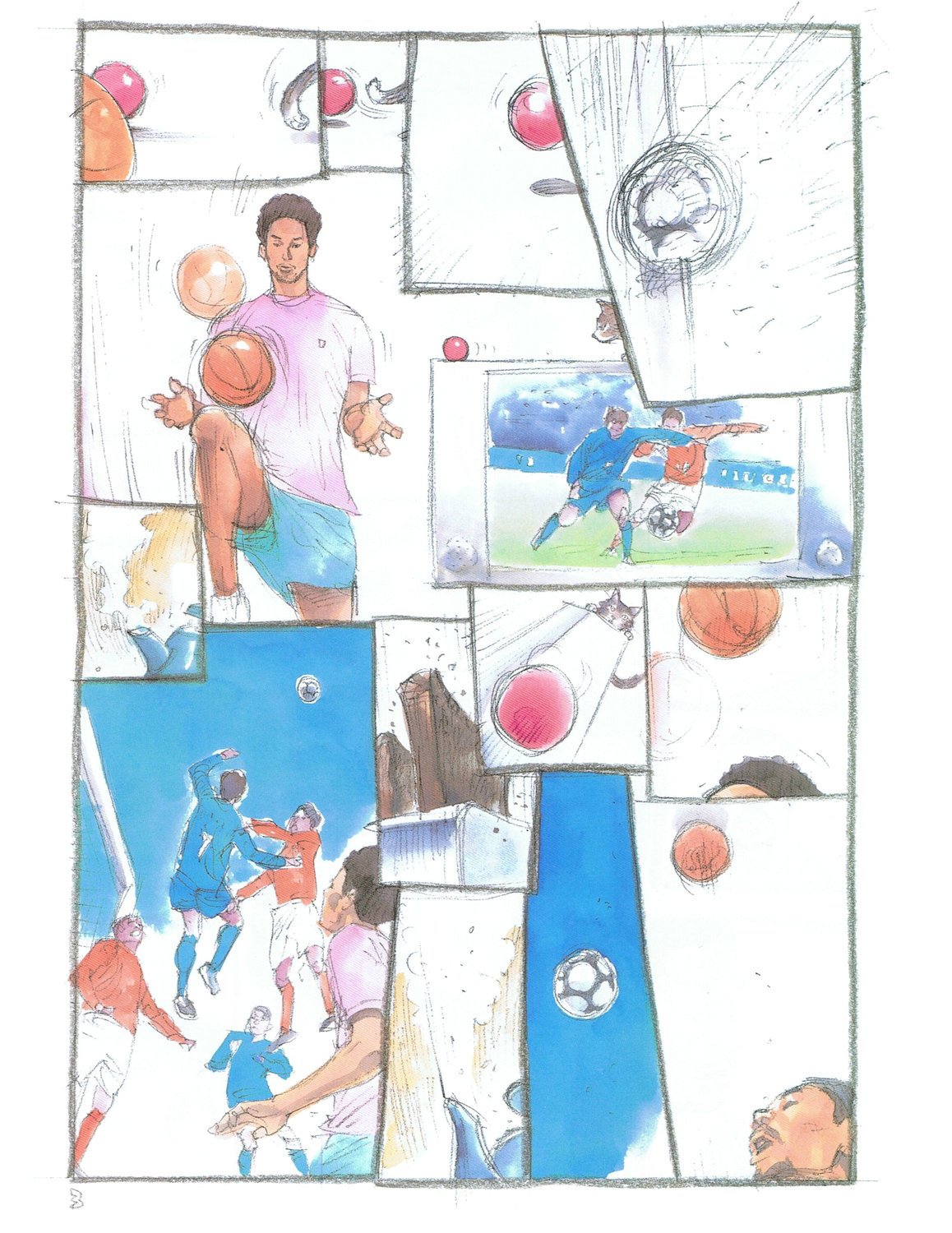 Adidas Manga Fever Иноуэ Такехико - I LOVE THIS GAME 第3页