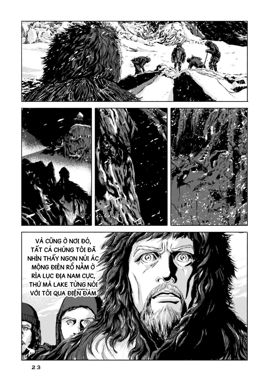 H.P. Lovecraft's At the Mountains of Madness Sau cơn bão 第17页