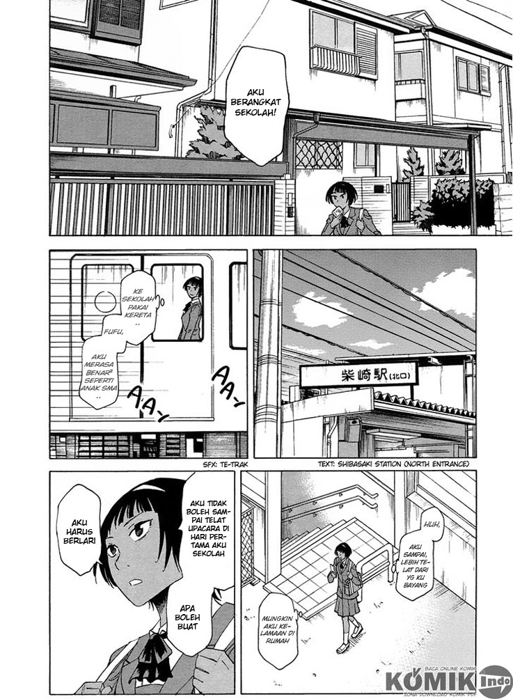Onnanoko ga Shinu Hanashi Seorang Gadis di Jalan yang Berhias Bunga Sakura 第8页