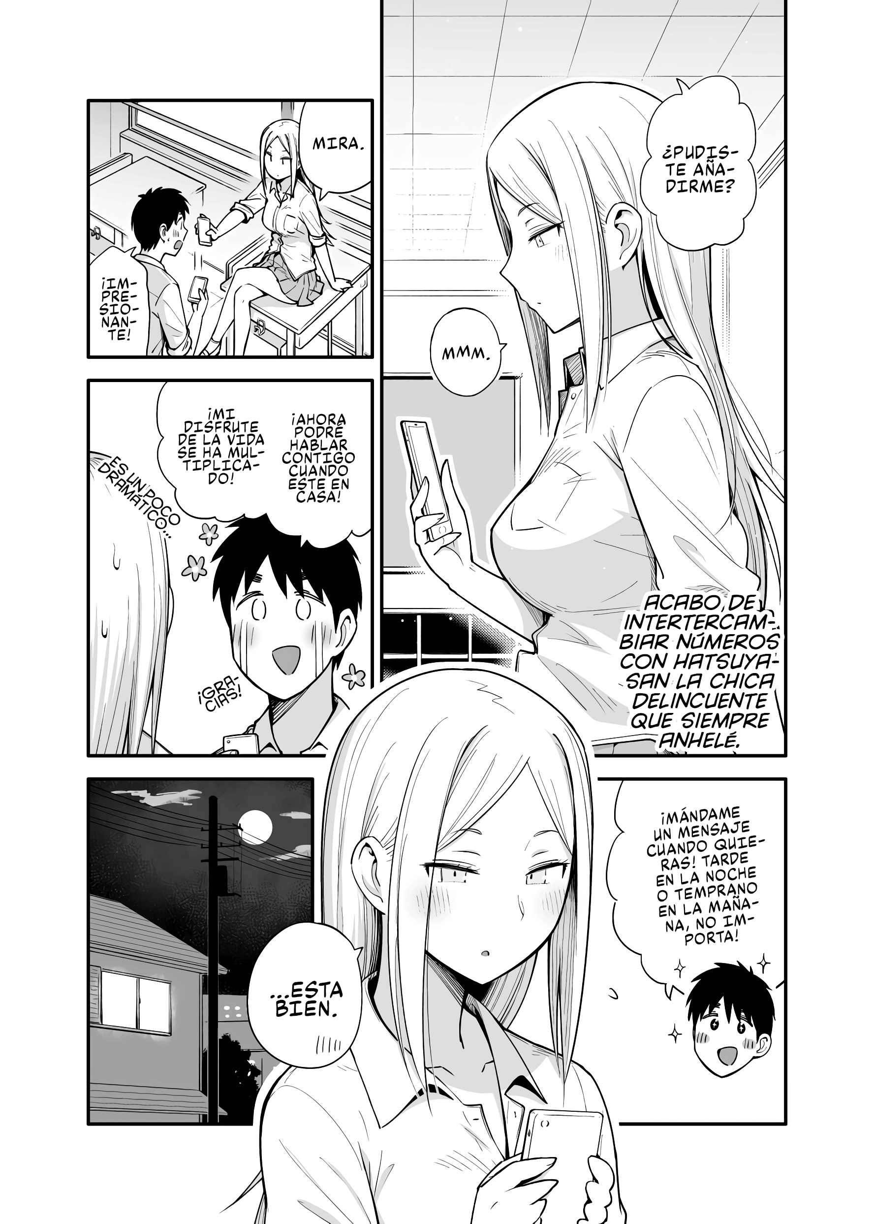A Delinquent Girl's First Love Vol. 1 Ch. 3 第1页