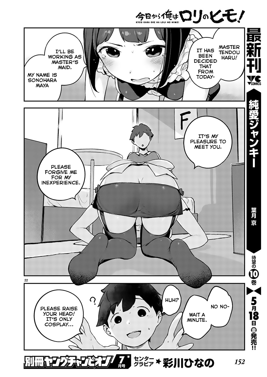Kyou Kara Ore wa Loli no Himo! New Life with Maid-San 第22页