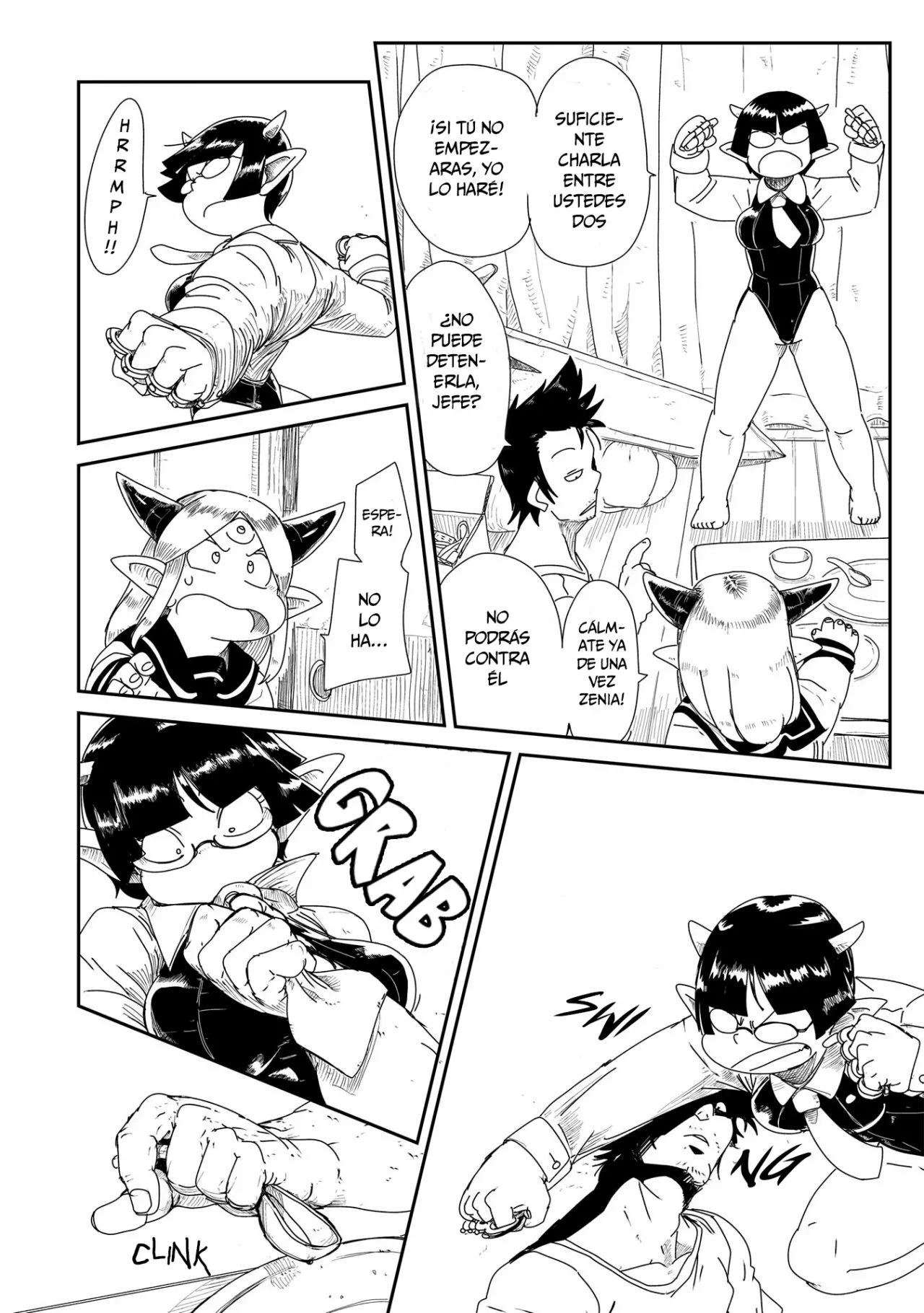 Level One Demon Lord and One-Room Hero Cuidado con la dama de las gafas 第13页