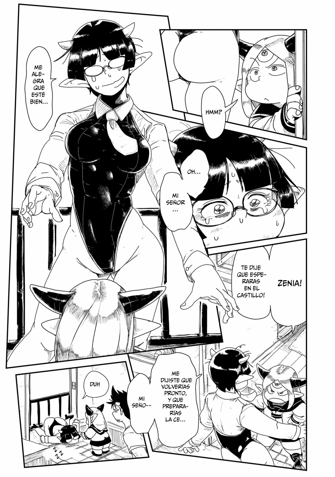 Level One Demon Lord and One-Room Hero Cuidado con la dama de las gafas 第6页
