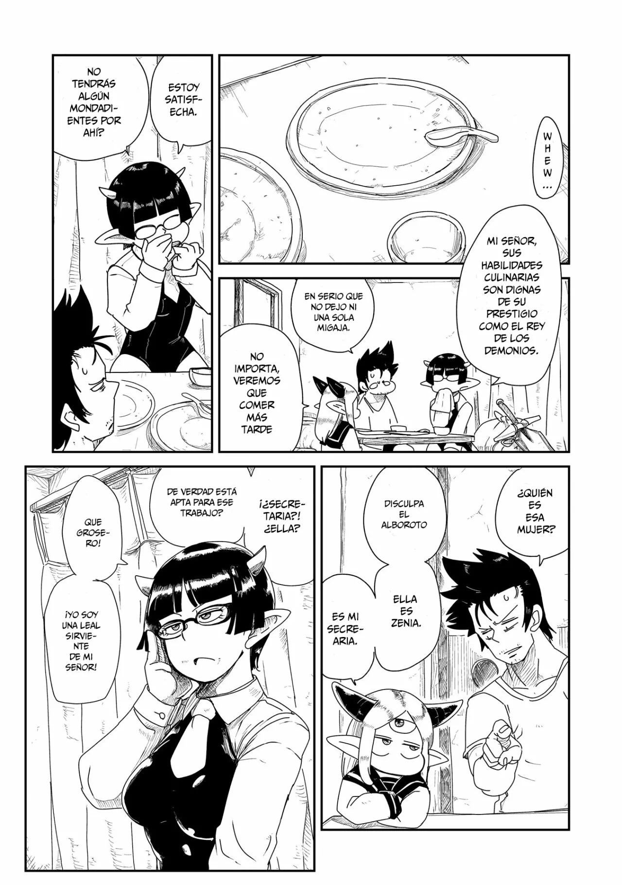 Level One Demon Lord and One-Room Hero Cuidado con la dama de las gafas 第8页
