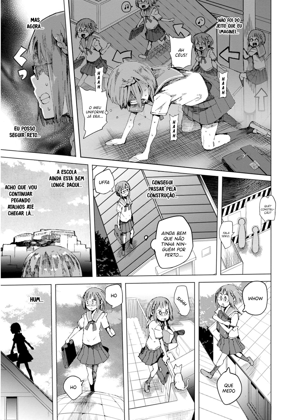 Chio-chan no Tsuugakuro Porque a escola está bem ali 第13页