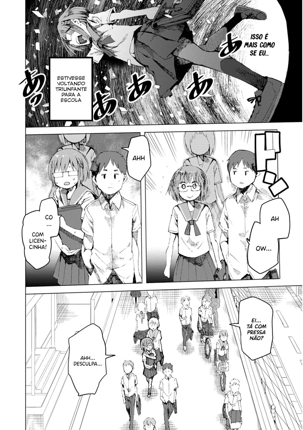 Chio-chan no Tsuugakuro Porque a escola está bem ali 第38页
