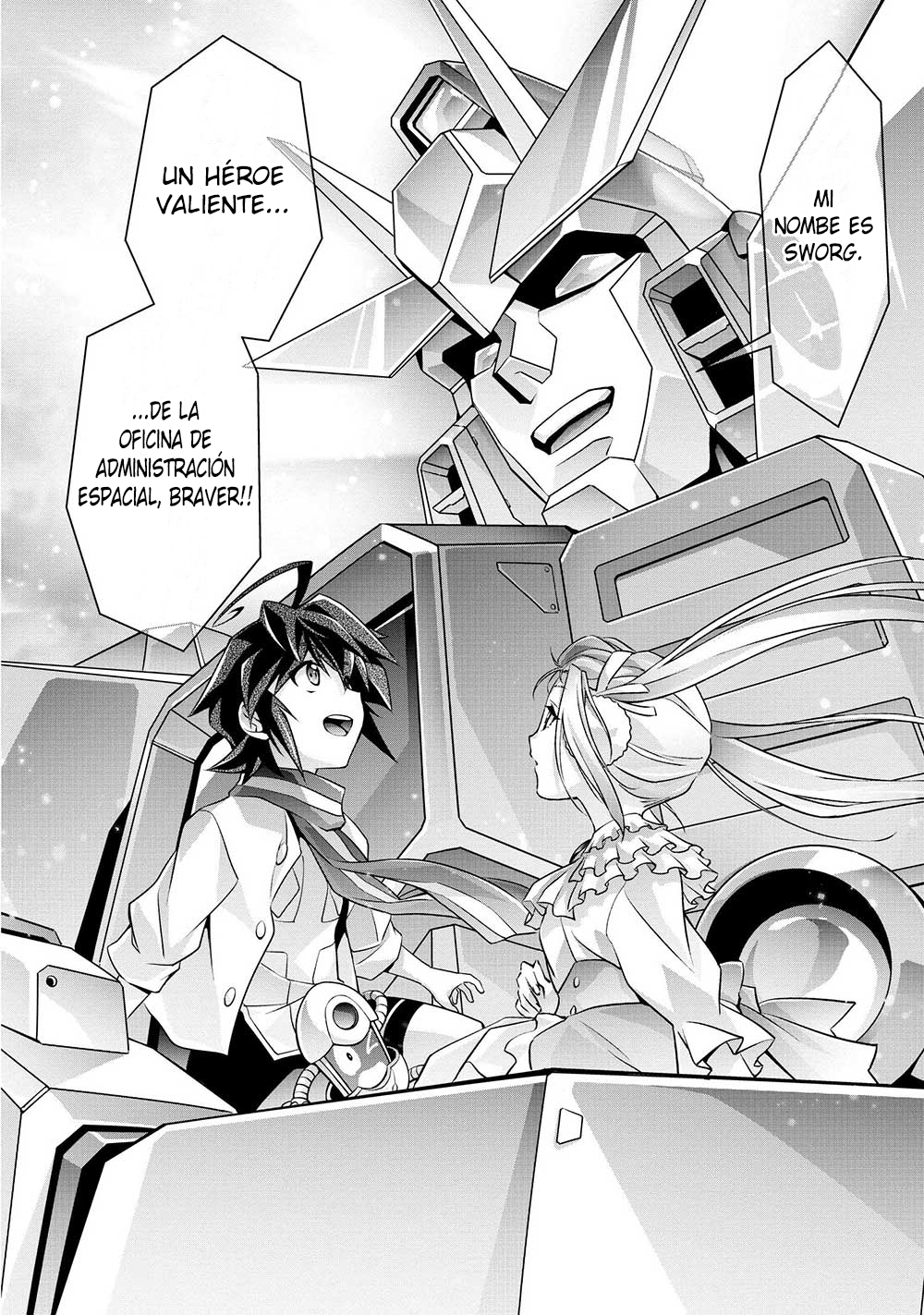 Brave Universe Sworgrader ¡Arribando desde otra dimensión! ¡Un nuevo héroe valiente llega! (Parte 1) 第44页