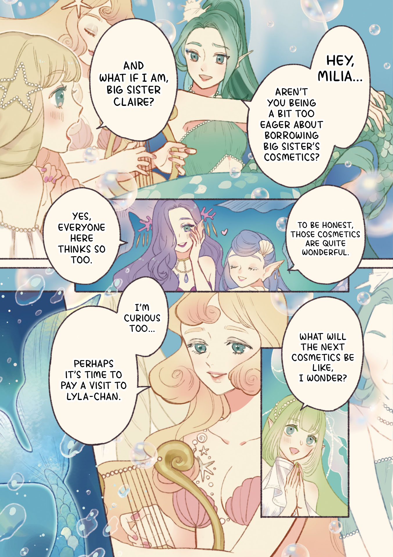 Majo no Kuusou Cosme The Mermaid Vacance 第4页