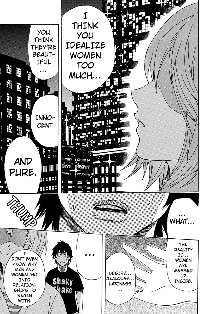 Yugawara-kun wa Ooyamada Danshi Koukou de Moteru Houhou o Kangaeteita ga Vol. 1 Ch. 3 第9页