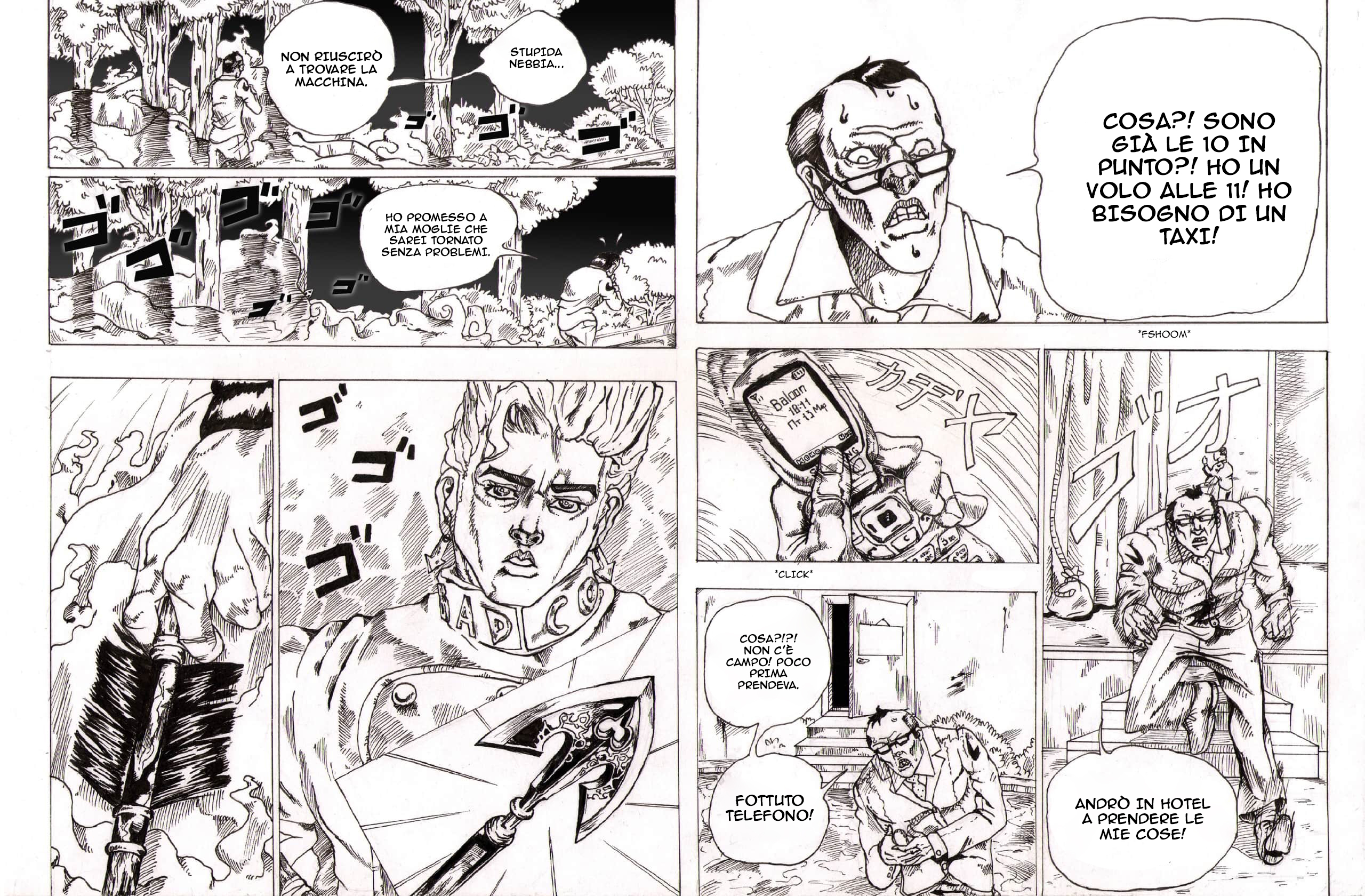 JoJo's Bizarre Adventure - Moscow Calling (Doujinshi) Prologo 第3页