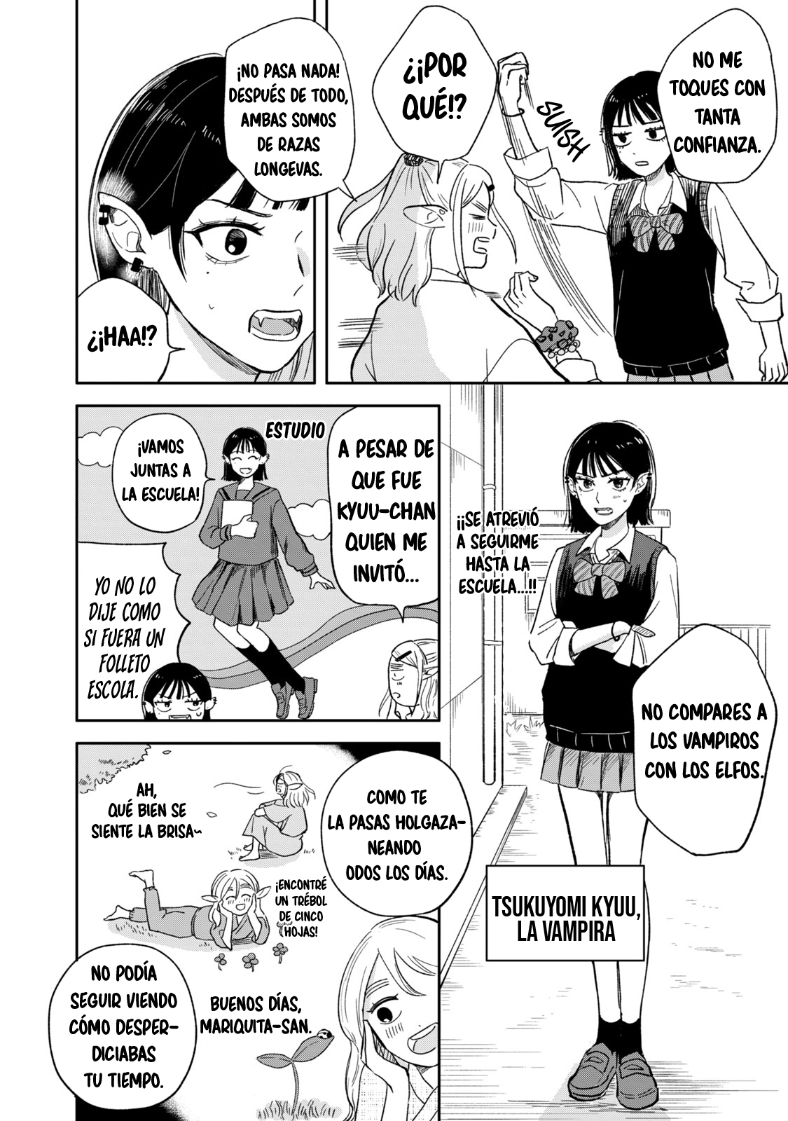 Elf no Mon-chan Kokosei!! ¡Invasión! ¡Mon-chan la elfa! 第11页