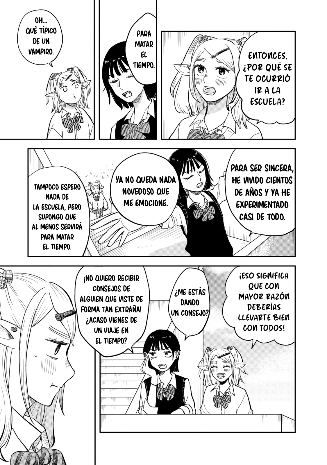 Elf no Mon-chan Kokosei!! ¡Invasión! ¡Mon-chan la elfa! 第14页