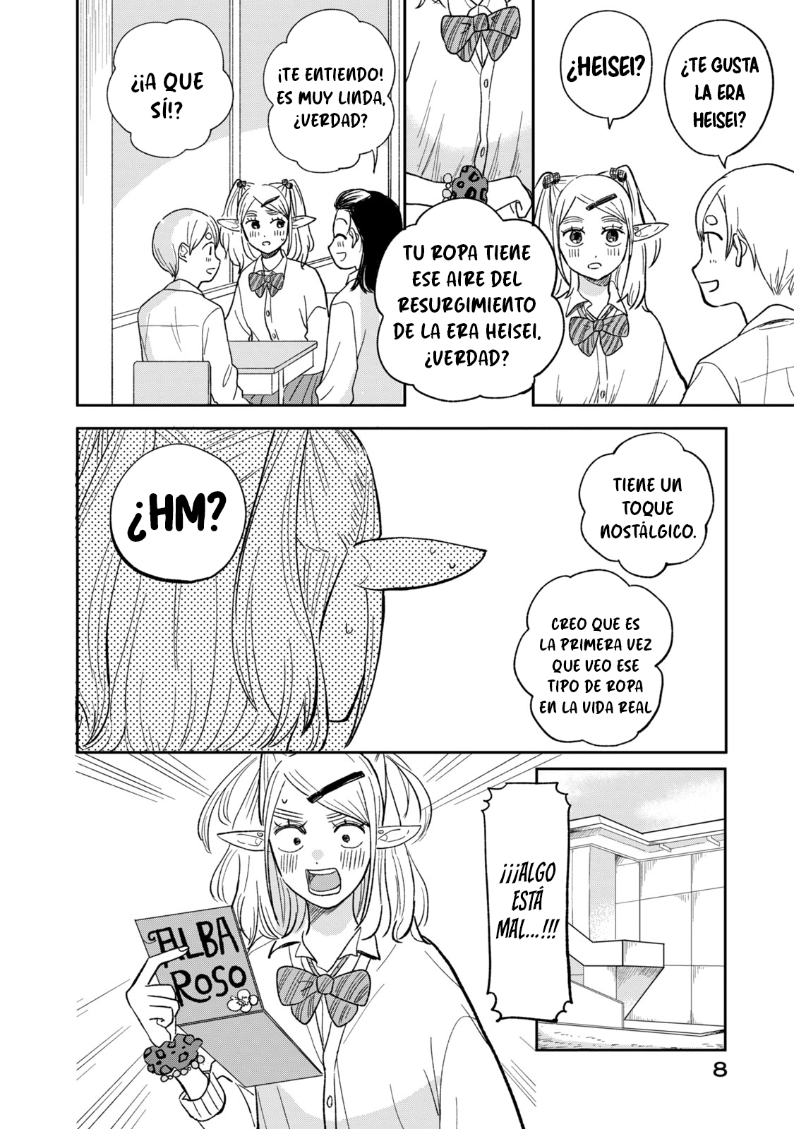 Elf no Mon-chan Kokosei!! ¡Invasión! ¡Mon-chan la elfa! 第9页