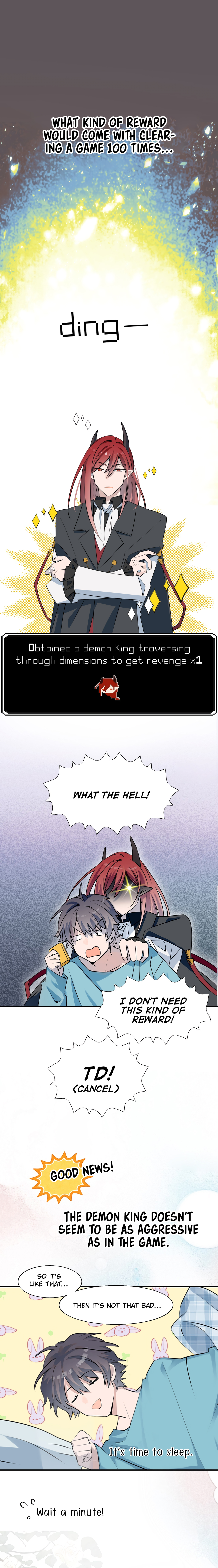 Lord Demon King Always Teases Me 第1页