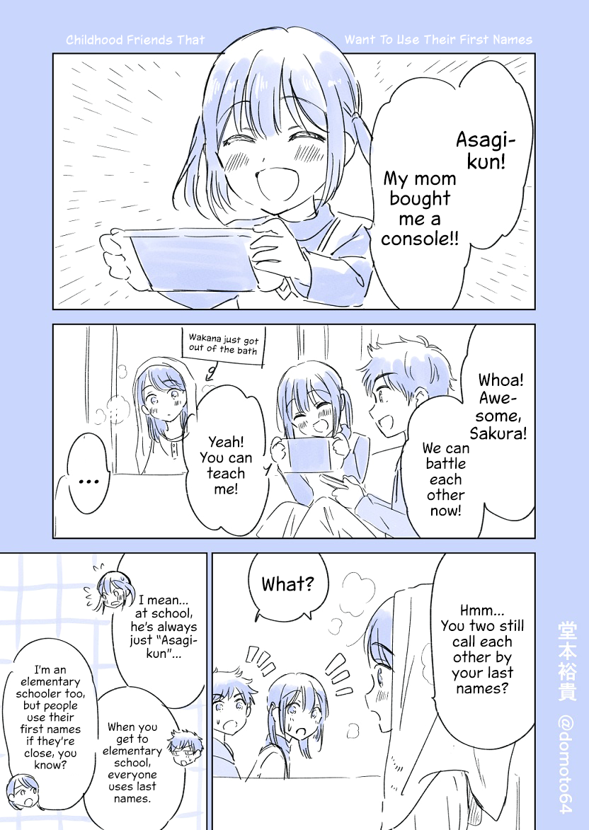 Aishiteru Game o Owarasetai - Twitter Extras Childhood Friends That Want To Use Their First Names 第1页