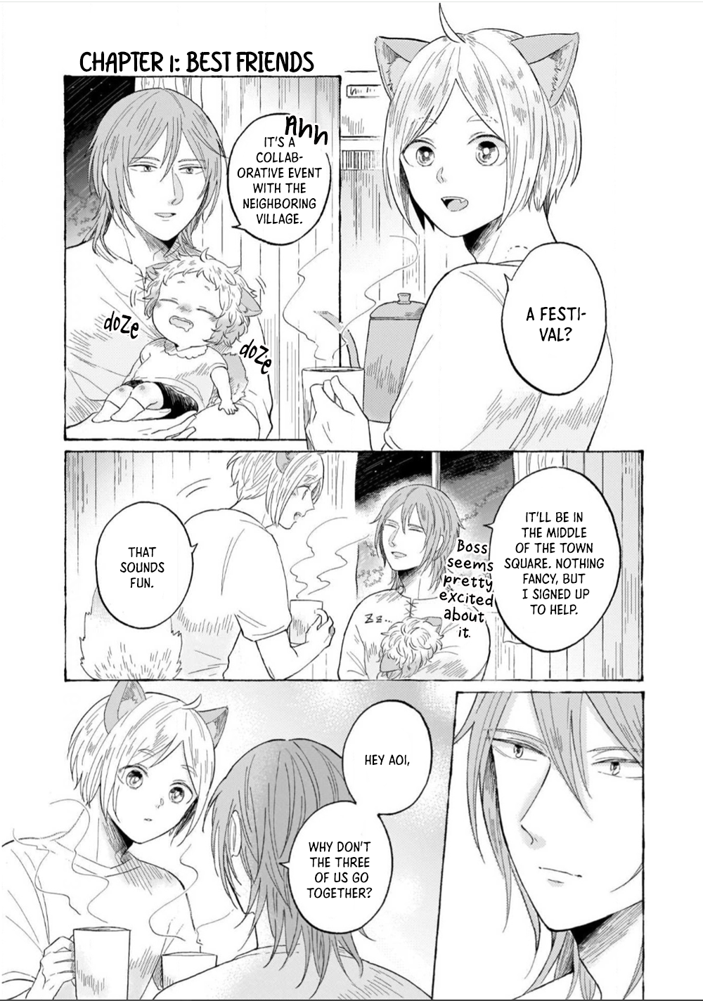 Ouchi e Kaerou: Neko Mimi Omegaverse Best Friends 第8页