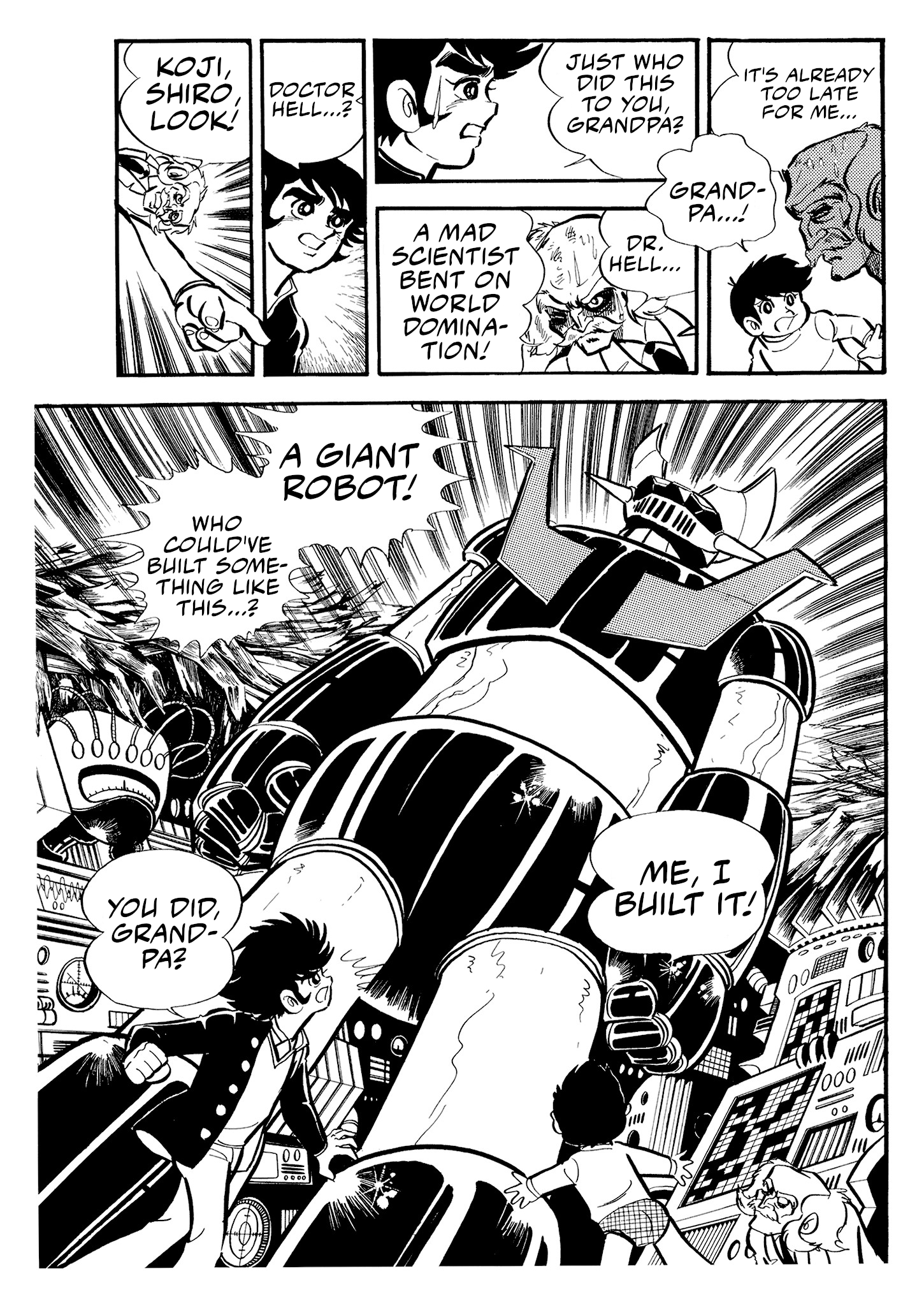 Mazinger Z (Outa Gosaku) Mazinger Z is Born! 第12页