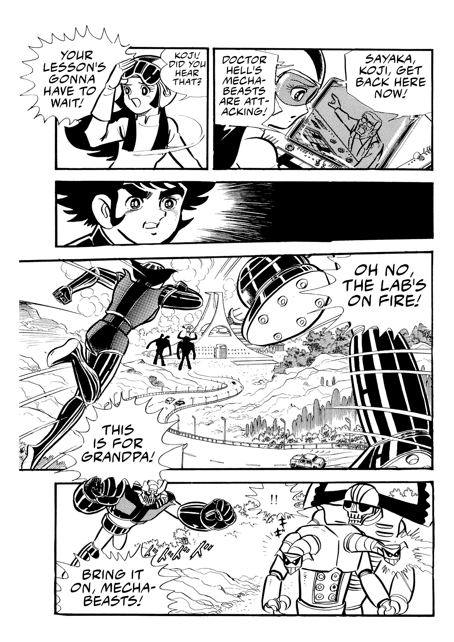 Mazinger Z (Outa Gosaku) Mazinger Z is Born! 第28页